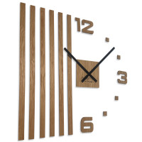 Drevené nástenné hodiny Slam Flexistyle z230 f-1-x-60, 60cm